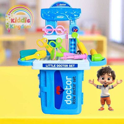 kiddie kingdom 3 in 1 Doctor Play Set Best Educatoinal Toy For Best Kids