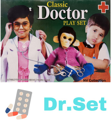 NV COLLECTION Kids’ Spark Gloss Doctor Playset for Early Learning