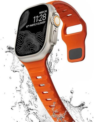 Vinayak SHRIVALI Smartwatch(orange Strap, FREE SIZE)
