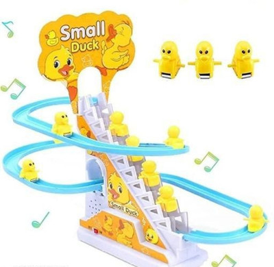 SOPALI Duck Track Running automatic on stair light and music toy for kids