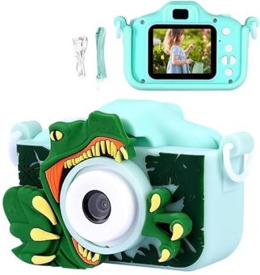 Bluedeal Camera Toys with Dinosaur Silicone Cover, Digital Mini Camera for 3-12 Year