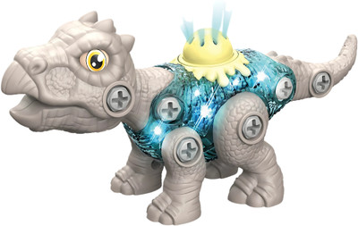 ThinkerPlace DIY Assembly Medium Sliding Dinosaur Kit - Stegosaurus