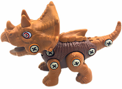 ThinkerPlace Medium Sliding Dinosaur Assembly Kit - Triceratops