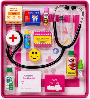 Sita Kids Doctor Play Set Medical Kit Toy with Stethoscope for Boys & Girls
