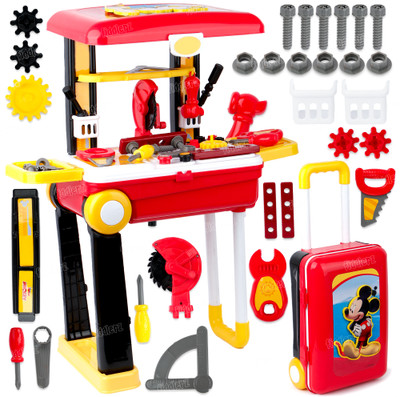 FIDDLERZ Tool Set for Kids Contruction and Building Tools for Kids Role play set