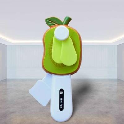 BEAUTYATH Kiwi Design Kids Hand Fan|Hand Pressure Mini Fan|Fruit Shape Squeeze Toys