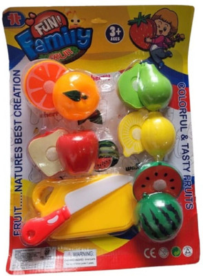 shrisa creation Realistic Sliceable Cutting Play Kitchen Toy