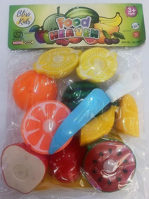 Just Akura Sliceable pcs 5 Fruit and Vegetable Cutting Toy Set for kids_ UK18