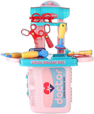Goyal's Doctor Briefcase Play Set for Kids 3 in 1 Carry Along Pretend Role Play Toy