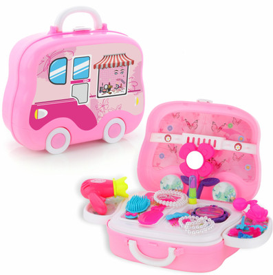 Aditi Toys Portable Beauty Set with 23 Pieces for 3 Years BIS Approved