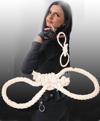 Esselkay Cotton Rope Handcuffs (Hathkadi), Medium Size Pack of 2