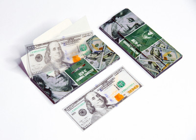 original gangster Original Gangster Ben-G rolling Papers Doller Printed rolling papers king size pack of 3 KING SIZE SLIM(109)mm 14 gsm A4 paper(Set of 3, Multicolor)