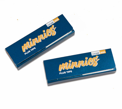3dp BLEACHED BROWN VERGED LINES PACK OF 2 SLIM ROLLING PAPER BOOKLETS 13 gsm Transparent Paper(Set of 1, Brown)