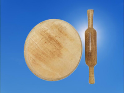 Tannu Craft Rolling Pin & Board(Pack of 1)