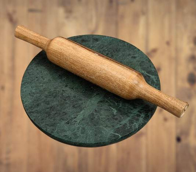 Tannu Craft Rolling Pin & Board(Pack of 2)