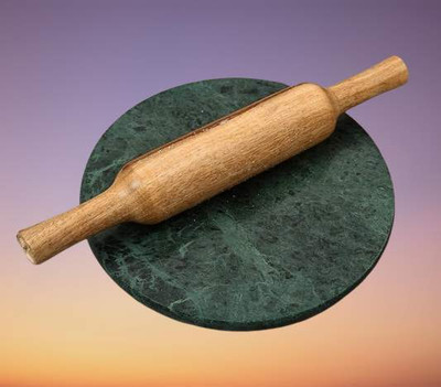 Tannu Craft Rolling Pin & Board(Pack of 2)