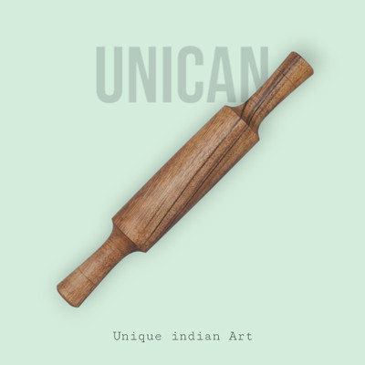 UNICAn Premium Maple Wood Rolling Pin Rolling Pin(Brown, Pack of 1)