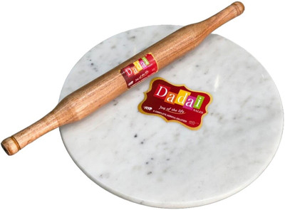 DADAI SALES DSWMBB:10:1:14 Rolling Pin & Board(White, Brown, Pack of 1)