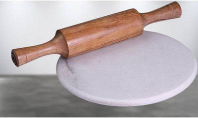 Tannu Craft Rolling Pin & Board(Pack of 1)