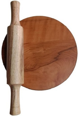 Chakla Belan CHAKLA BELAN Rolling Pin & Board(Yellow, Pack of 1)