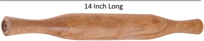 aaapremises Rolling Pin(Brown, Pack of 1)