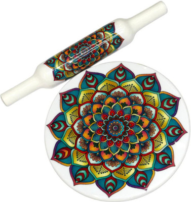 TAHandicrafts Rolling Pin(Multicolor, Pack of 1)