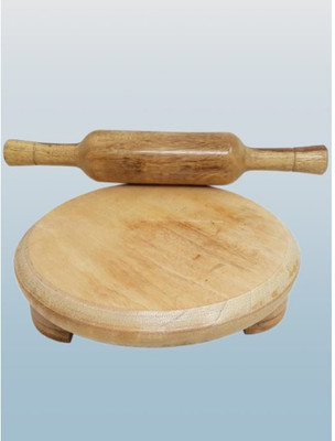 Tannu Craft Rolling Pin & Board(Pack of 1)