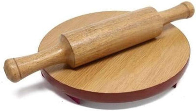 Tannu Craft Rolling Pin & Board(Pack of 1)