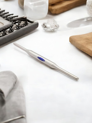 Sharda Metals Rolling Pin(Silver, Pack of 1)
