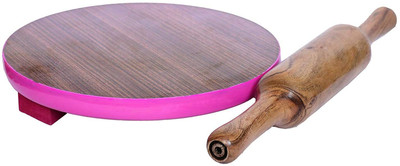 himakshi export Rolling Pin & Board(Multicolor, Pack of 1)