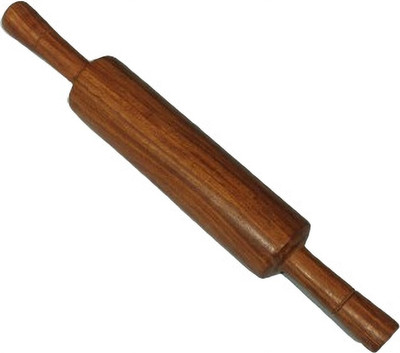 MAHIRA HANDICRAFTS ROLLING PIN Rolling Pin(Brown, Pack of 1)