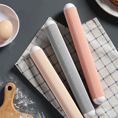 Primetan plastic Rolling Pin, Smooth & Light Weight Non-Stick Roller (11 In PO1) Rolling Pin(Steel, Pack of 1)