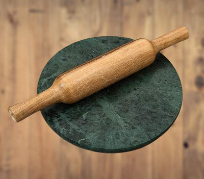Tannu Craft Rolling Pin & Board(Pack of 1)