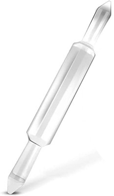 WONDER CHOICE Acrylic Transparent Belan for Chakla Chapati/Roti Maker Tool for Kitchen Baking Rolling Pin(Clear, Pack of 1)