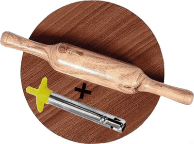TwoBrothers Rolling Pin & Board(Pack of 3)