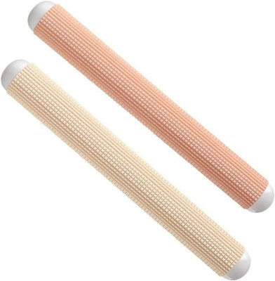HEXONIQ Non-Stick Plastic Pizza Dough Rolling Pin for Bread Cookie Pastry Dough Rolling Pin(Pack of 2)