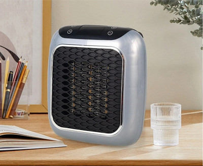 WunderVoX 800W Smart Wall Space Heater - Compact Electric Safe 800W Smart Wall Space Heater - Compact Electric Safe Fan Room Heater
