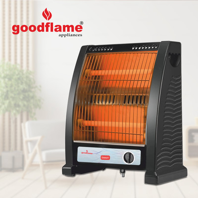 goodflame Heater Resto 400/800-Watt Quartz Room Heater