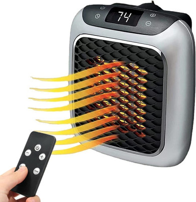 Airovia Small Plug In Wall Heater For Indoor Use Fan Room Heater