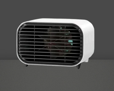 Xydrozen Mini Fan Heater Energy Saving Quiet Electric Portable Standard Fan Room Heater