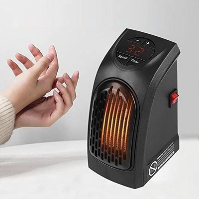NUVIO ELECTRIC MINI HANDY HEATER PLUG-IN WALL (400W) Fan Room Heater