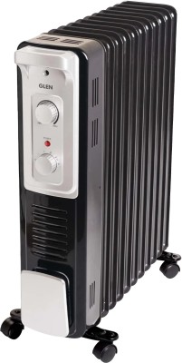 Glen HA-7014 Electric Oil fill Radiator Heater 11 Fin Room Heater ISI Certified 2,Year Warranty Oil Filled Room Heater