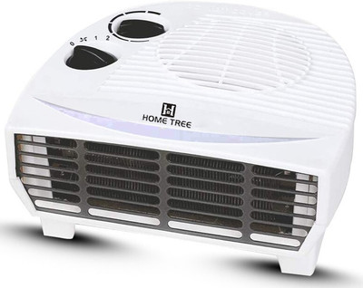 Home Tree Fan Heater White 2000 W Quiet Performance Fan Room Heater