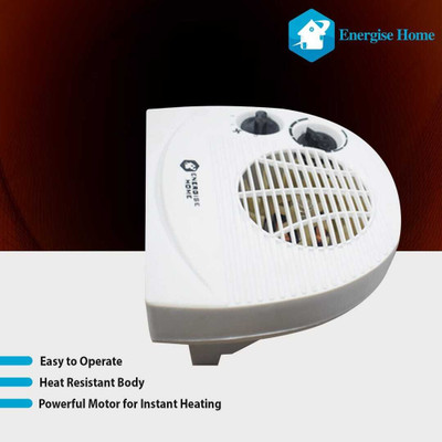 Energise home ORPET Room Heater Silent With Led Power Indicator | Powerfull Copor Motor Fan Room Heater