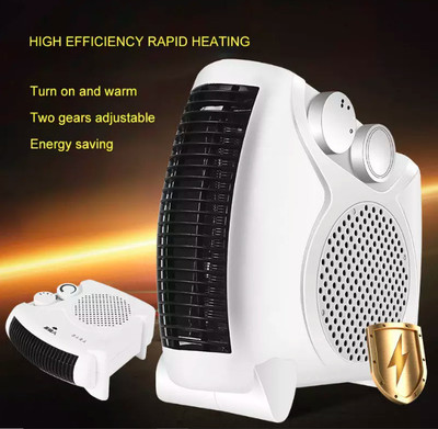 Melbon 2000W Office Heater Low Electricity Use Guaranteed Heat Just Under 1 Minute Silent Room Heater Fan Blower 3 Month Warranty Heat control Double Nob control Fan Room Heater