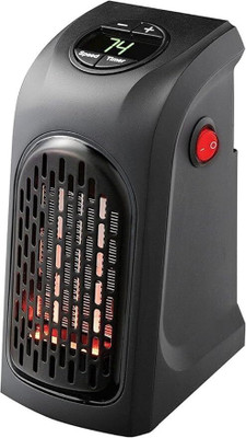 SHOP PLUS Electric Handy Heater Wall-Outlet 400 Watts Fan Room Heater