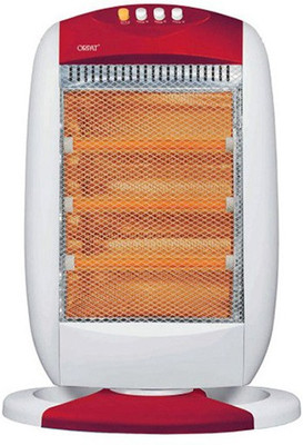 ORPAT Climate Control – Quartz Heaters – OQH-1200 – 400W/800W/1200W – Cherry Red Quartz Room Heater