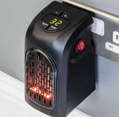 box of joy HANDY HEATER 021 Electric Mini Fan Desktop Household Wall Handy Fan Room Heater