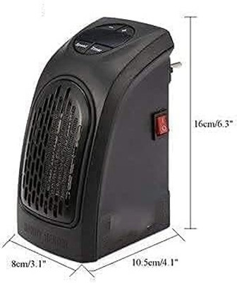 KRITAM Portable Electric Handy Heater with Controls For Bedroom Office Fan Room Heater Fan Room Heater