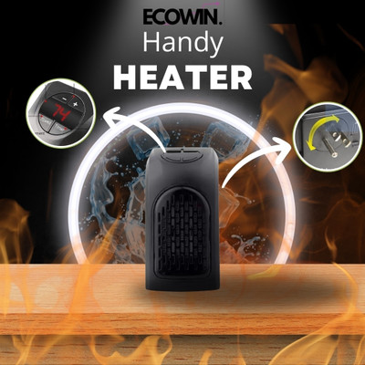 E COWIN HANDY HEATER-BLACK Fan Room Heater